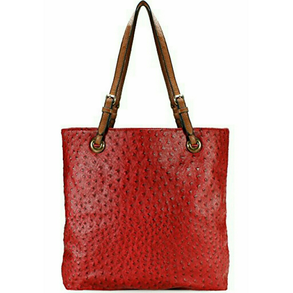 NWT! TRENDY OSTRICH STYLE HANDBAG ❤️